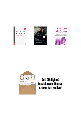 Tehlikeli Temayüller + Biz Kimden Kaçıyorduk Anne + Korkma Bu Akşam Gelip Çalmam Kapını + Okuma Sticker'ları