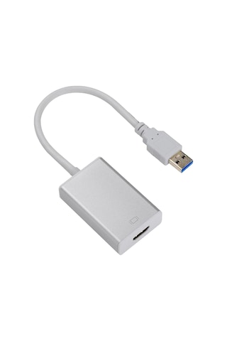 Ayt Powermaster Pm-18638 Usb 3.0 To Hdmı Dişi Çevirici Usb Girişini Hdmı Çıkışına Çevirici Dönüştürücü Aparat