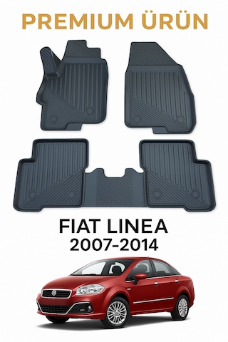Fiat Linea 2007 2014 3d Havuzlu Oto Paspas Premium