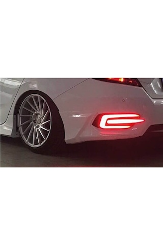 Oled Garaj Honda Civic Fc5 Arka Tampon Ledi E Dizayn