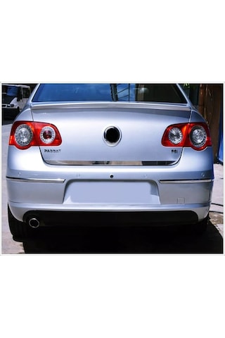 Volkswagen Passat B6 3C Krom Bagaj Alt Çıtası 2005–2010 Paslanmaz Çelik