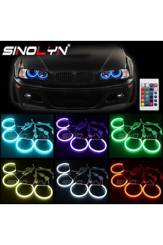 Bmw E46 Multıcolor Angel Halka 16 Renk Uzaktan Kumandalı N11.258