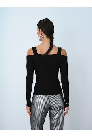 LOFT Slim Fit Kadın Kazak Lf2038514 Q1.v1 Siyah