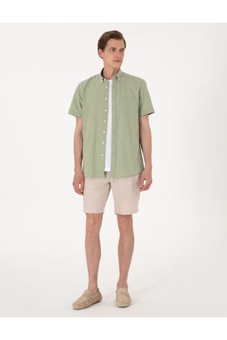 Pierre Cardin Erkek Bej Şort / Bermuda 50301780-vr011 Bej