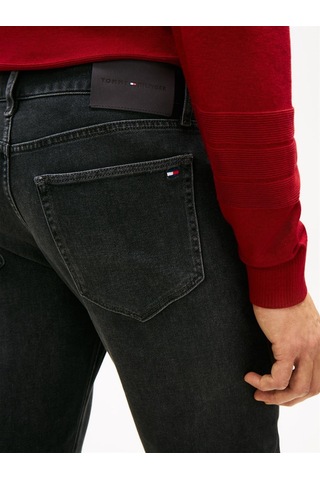 Tommy Hilfiger Mw0mw42321 Slim Straight Denton Lux Erkek Denim Pantolon Gri