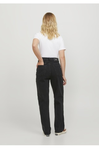 Jack & Jones Kadın Loose Fit Jean - Seville 12203881 Black Denim