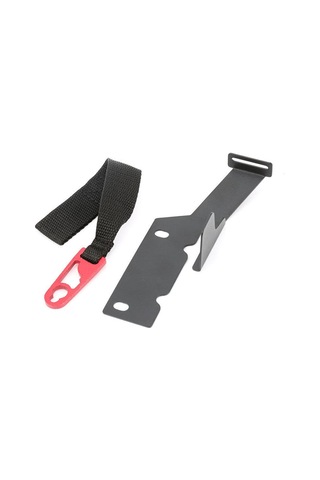 Shineyee Ford F-150 2009-2018 F-250 F-350 2017-2019 Arka Koltuk Kilidi Açma Kırmızı Kayış Seti