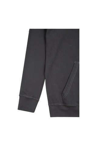 Beord Koyu Gri %100 Pamuk Kapüşonlu Sweatshirt Bhd1-137