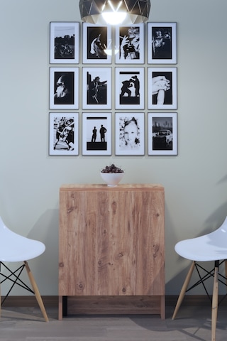 Dekorfim Pratik Katlanır Fimstil Masa Safir Meşe