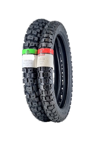 Lastik Takımı 300-18 Safari Trail Ve 275-18 Gripper Tt Tubetype - İç Lastikli Tip - Onmx