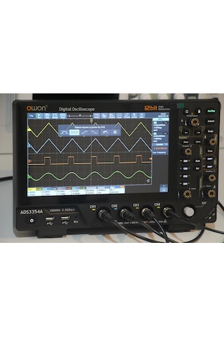 Owon Ads3354a Osiloskop-350mhz-4ch-10 Dokekr-12bit