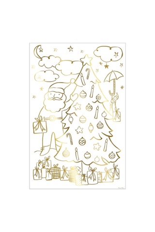 Meri Meri - Christmas Colouring Posters - Yeni Yıl Boyama Posterleri - 2'li 0 - 99
