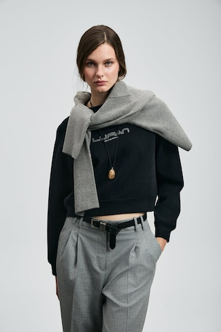 Lufian Beggy Kadın Sweatshirt 122030022 Siyah