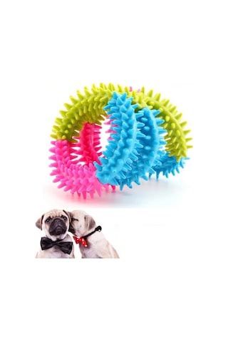 Köpek Isırma Çemberi Diş Temizleyici Kaşıyıcı 12 Cm