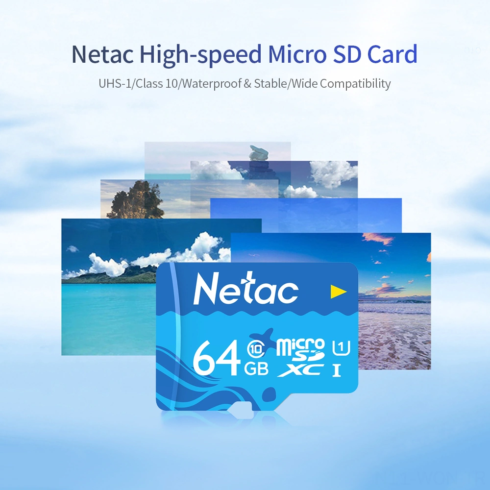Neevoyu Netac P500 16gb Mikro Sd Kartı - Uhs-1 Class10, 80mb/s Hızlı Okuma, Kameralar Ve Araç Kaydedicileri İçin Dayanıklı Hafıza Kartı