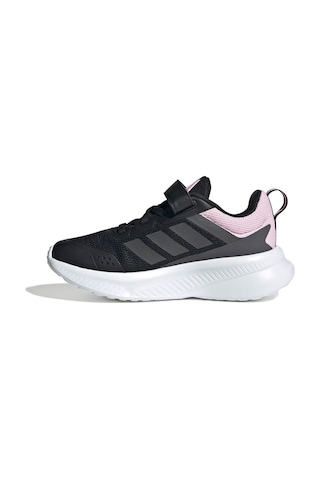 Adidas Fortarun 4.0 El C Siyah Kız Çocuk Spor Ayakkabı Siyah-Pembe