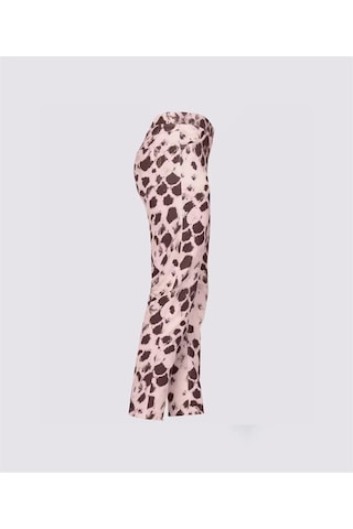 Bulalgiy Kadın Baskılı Pantolon - Bga220792-baskılı Çok Renkli