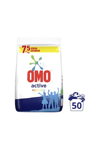 Omo Matik Çamaşır Deterjanı 15kg Color/renkli 100 Yıkama