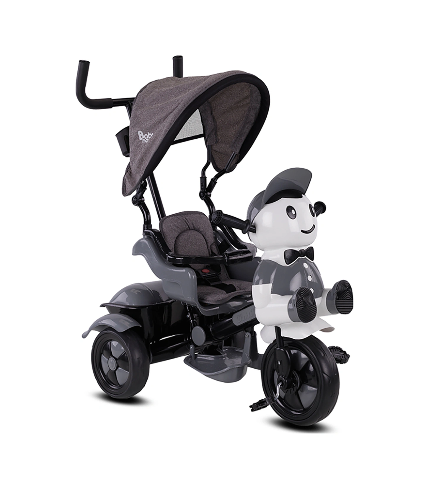 125a Yupi Triycle 3 Tekerli Kontrollü Bisiklet Pedli Gri