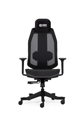 Hawk Gamıng Chaır Nova Fileli Siyah Oyuncu Koltuğu-209192 Diğer