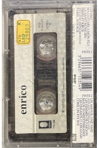 Plak Değildir Kaset Tir Kaset Enrico Macias Enrico Kaset