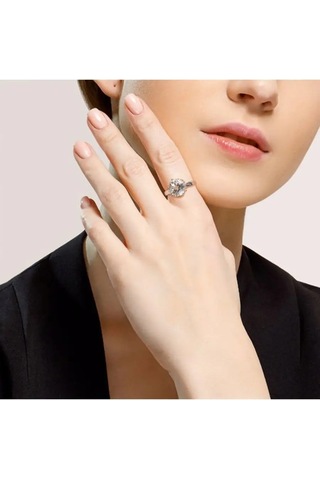 Sokolov 925 Ayar Gümüş Mücevher Klasik Yüzük 7715524 Gri