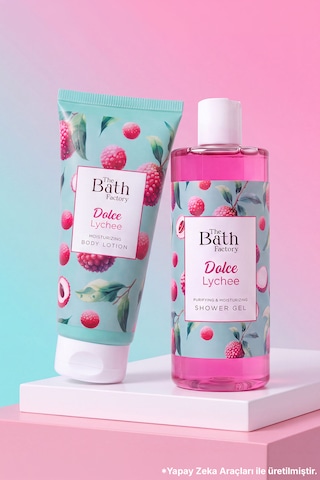 Dolce Lychee Duş Jeli 400 Ml + Vücut Losyon 200 Ml Set Meyve