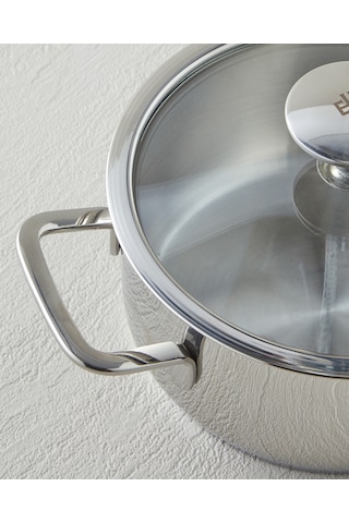 English Home Siena Çelik Mini Tencere 14 Cm Silver Silver