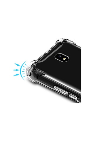 Samsung Uyumlu Galaxy J730 Pro Kılıf Şeffaf Nitro Anti Shock Kapak Renksiz