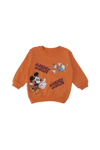 Bebelop Erkek Bebek Mickey Mouse Disyney Baskılı 2'li Alt Üst Takım 001