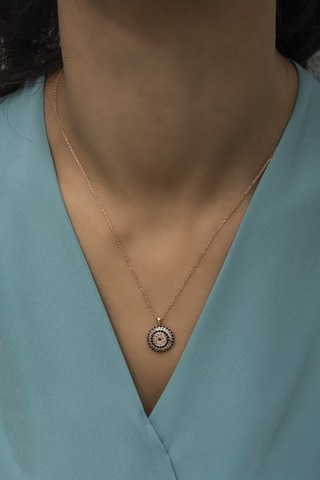 Rose Kaplama Nazar Kolye N11.35995 Rose Gold