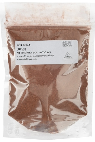 Kök Boya Tozu Kırmızı 100Gr