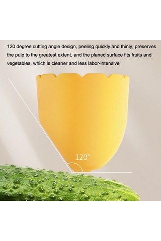 Sones Mutfak Sıçrama Dayanıklı Paslanmaz Çelik Ev Meyve Soyucu