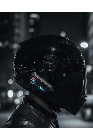 Bluetooth 5.3 Kask İçi Intercom Kulaklık 1000 M Mesafe 1000 Mah 36001277