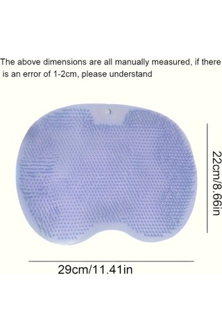 Trendooze Mor Duvar Tipi Silikon Ayak Masaj Pedi Ev Rv Başlıklı Kaymaz Ergonomik Gaojunshop01