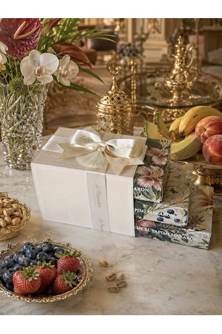 La Marmelato El Yapımı Fransız Makaronu 36'lı 6 Lezzetli Premium Hediye Kutusu Seti No 4