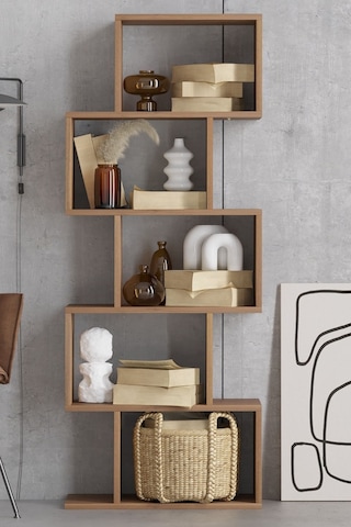 Decormet Meriç Kitaplık Ceviz Diğer