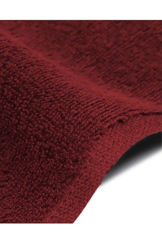 1 Tane Büyük Boy Pamuklu 50x90cm, Fitness Havlusu , Spor Havlusu , Kuaför Havlusu Kırmızı