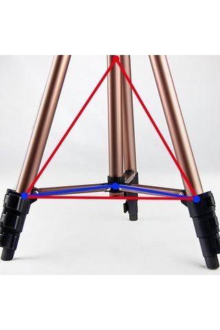 Createtech 110cm Alüminyum Tripod, Dslr Ve Telefon Tutucu, Canlı Akış İçin Uygun