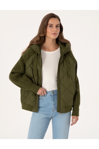 Pierre Cardin Kadın Haki Mont 50309022-vr027 Haki