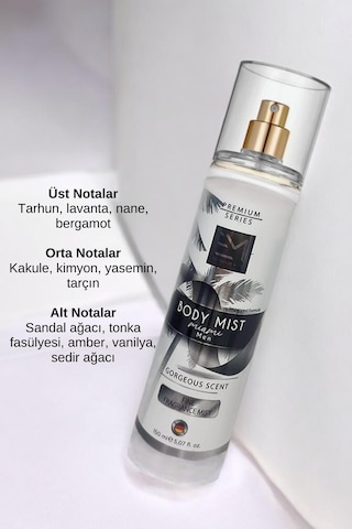 Em Amanos Beauty Erkek Body Mist Vücut Parfümü Premium Seri Miami Kokusu 150 ML
