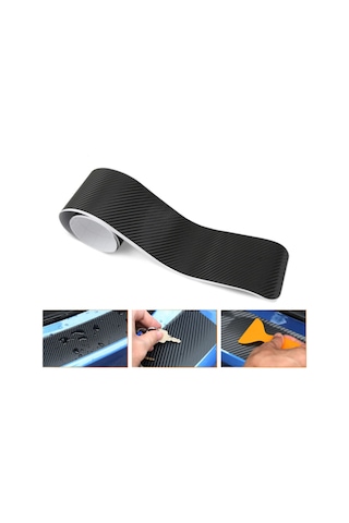 Fiat Doblo Arka Tampon Bagaj Koruyucu Sticker