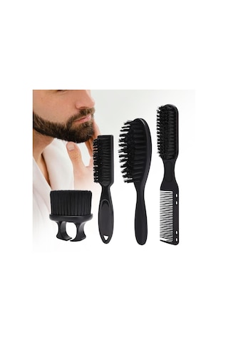 Homyl Berber Fırçası Ve Tarak Seti, Hafif, Yeniden