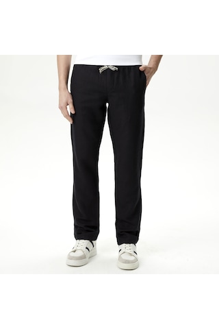 Nautica Erkek Siyah Classic Fit Pantolon Düz P45600t Siyah