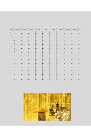 Sptmgldı Romantik Ambiyans İçin Uzaktan Kumandalı Günışığı Peri Led