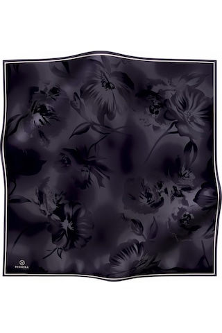 Vissona Twill İpek Eşarp - 6269 - 0029 - Kadın