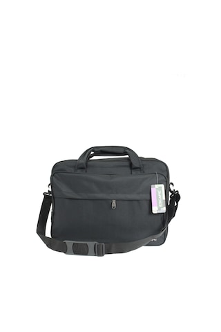 Escape Esc 829 Körüklü, Yağmura Dayanıklı Polyester Evrak Çantası - Siyah