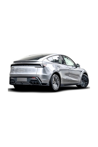 Red Lion Parts Tesla Juniper 2025-2026+ Arka Bodykit Seti - Parlak Siyah Alt Lip + 2'li Difüzör Yan Ekleri