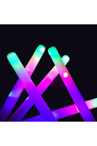 3 Yanıp Sönme Moduna Sahip 24 Led Köpük Işık Çubuğu - Toplu Işık Çubukları