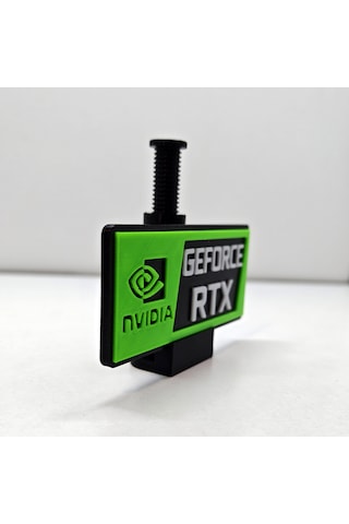 Ayarlanabilir Ekran Kartı Tutucu Nvidia Geforce Rtx Logolu